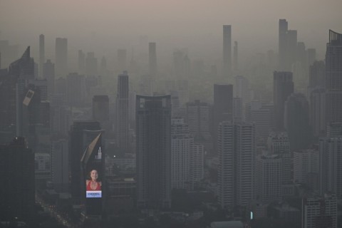 Nearly 200 schools in Bangkok are closed because of air pollution