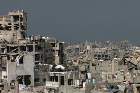 The UN estimates that around two-thirds of buildings in the Gaza Strip have been destroyed or damaged