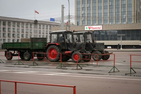 President  Alexander Lukashenko prides himself for having kept the country's Soviet-era industries and agriculture enterprises in state hands