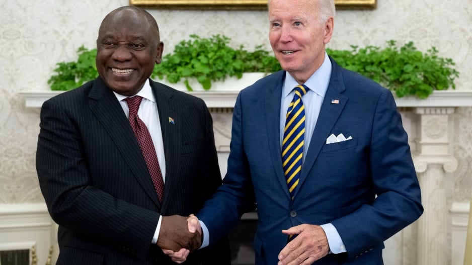 Ramaphosa, Biden Discuss Ongoing Ukraine Crisis | ENCA