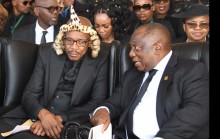 Prince Zuzifa Buthelezi and President Cyril Ramaphosa. GCIS