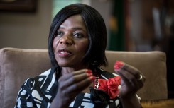 File: Former South African Public Protector Thuli Madonsela. AFP PHOTO / STEFAN HEUNIS