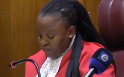 Acting Judge Nompumelelo Gusha was scathing about the prosecution's case and stopped short of calling the NPA incompetent. (eNCA\Screenshot)