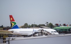 File: A South African Airways (SAA) plane. AFP/Michele Spatari