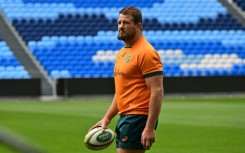 Australia captain James Slipper training in Sydney