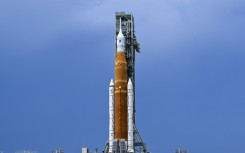 NASA's SLS rocket and the Orion capsule on top of it was due to lift off from the Kennedy Space Center in Florida on a mission to the Moon