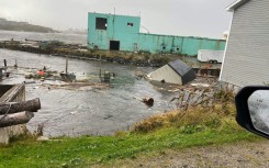 Damage caused by Fiona on the Burnt Islands in the Newfoundland and Labrador Province of Canada 