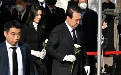 President Yoon Suk-yeol opened a memorial for the 154 people killed in a crowd surge at Halloween celebrations