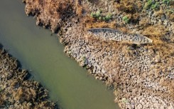 The dried-up marshes of Chibayish in Iraq, one of the world's most vulnerable countries to the effects of climate change