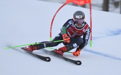 Lucas Braathen claimed his second win of the season at Alta Badia