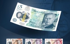 The first UK banknotes bearing the image of King Charles III will enter circulation by mid-2024, the Bank of England said