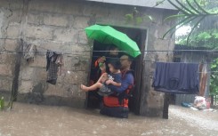 Christmas Day floods have forced the evacuation of nearly 46,000 people from their homes