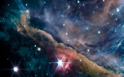 The inner region of the Orion Nebula as seen by the James Webb Space Telescope