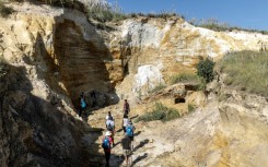 Ochre cliffs: The legacy of a century of plundering the earth for gold