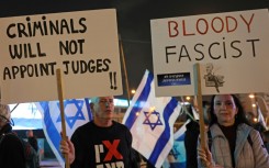 Israeli opponents of Prime Minister Benjamin Netanyahu keep up their protests against controversial government plans to give lawmakers more control over the Supreme Court