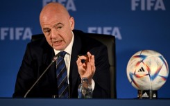 Gianni Infantino was unopposed in the election and remains head of world football's governing body