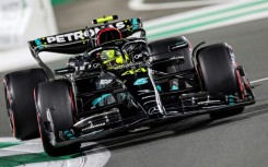 Lewis Hamilton was only eighth-quickest in qualifying