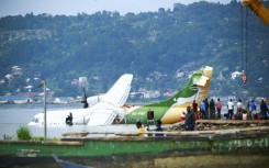 Nineteen people died when the plane plunged into Africa's largest lake on November 6 last year