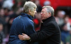 Former Manchester United manager Alex Ferguson (right) went toe to toe with ex-Arsenal boss Arsene Wenger for many years