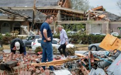 A major storm system crossing over the central United States produced a tornado which touched down in Little Rock, Arkansas on Friday, March 31, 2023