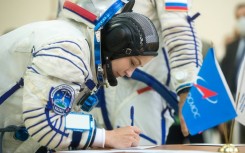 Actress Yulia Peresild played a surgeon sent to the ISS to save an injured cosmonaut 