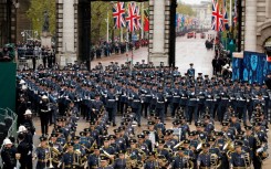 Crowds across the capital cheered in unison as the crown was placed on King Charles III's head 