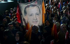 President Recep Tayyip Erdogan's supporters celebrated Sunday's result deep into the night