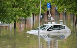 The civil protection agency urged 'maximum caution', as mayors warned people to stay on high ground