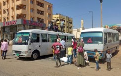 Smoke billows over south Khartoum as fighting continues