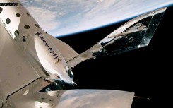 Virgin Galactic's Unity spacecraft during Unity 25 mission, billed as the final test before commercial flights