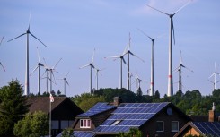 Solar and wind power are driving a surge in renewable energy capacity