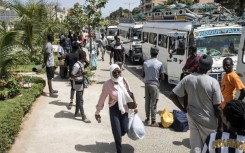 Students were forced to leave Dakar's main university campus after widespread destruction