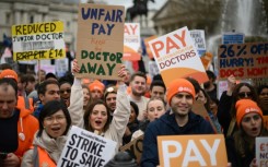 Hospital doctors will stage a five-day strike next month