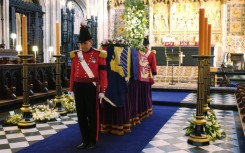 Margaret's funeral was attended by the Queen Mother 50 years after she buried her husband, king George VI 