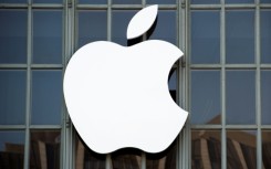 File: The Apple logo. AFP/Josh Edelson