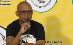 ANC spokesperson Pule Mabe. (eNCA\Screenshot)