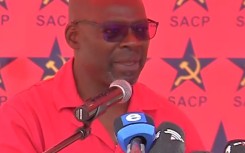 SACP General Secretary, Solly Mapaila. (eNCA\screenshot)