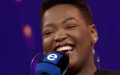 Gospel musician Ntokozo Mbambo (eNCA\Screenshot)