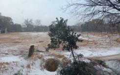 Snow in Johannesburg 