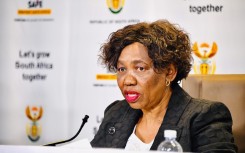 File: Basic Education Minister, Angie Motshekga.