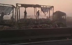 A truck crash on the N3 highway.