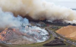 Efforts to extinguish Richards Bay factory fire continue