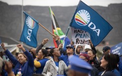 File: DA supporters marching. AFP/Rodger Bosch