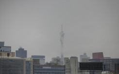 A general view of the Johannesburg skyline.