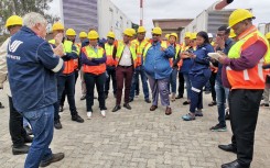 Finance MEC Jacob Mamabolo and City Power are inspecting power plants in Gauteng. Twitter/@JacobMamaboloSA