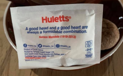 A Huletts sugar sachet. eNCA