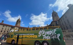 The Springboks kicked off their trophy tour on Thursday at the Union Buildings. eNCA