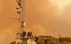 Fire in Simon's Town