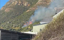 Firefighters battle blaze in Simon's Town