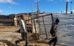 A trail of destruction left by the powerful winds and heavy rain that lashed the province earlier this week. eNCA/Kevin Brandt